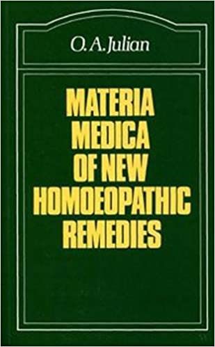 (image for) Materia Medica of New Homoeopathic Remedies